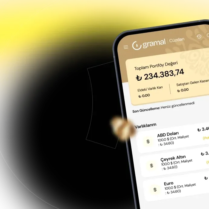 Gramal Cüzdan Dijital Altının En Kolay Hali