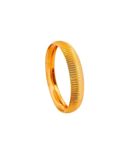 Çizgili Model 13 Gram 22 Ayar 10mm 22 Ayar İşçiliksiz Bilezik