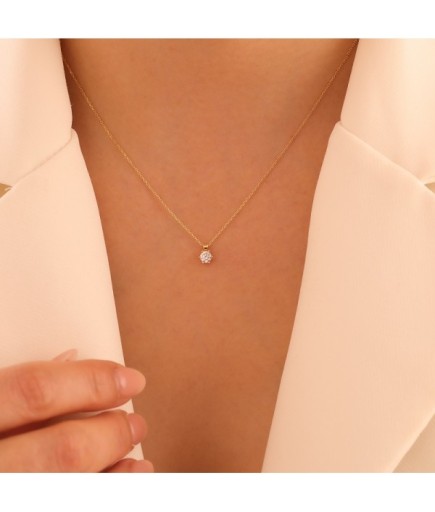 Tektaş 14 Ayar Altın Kolye