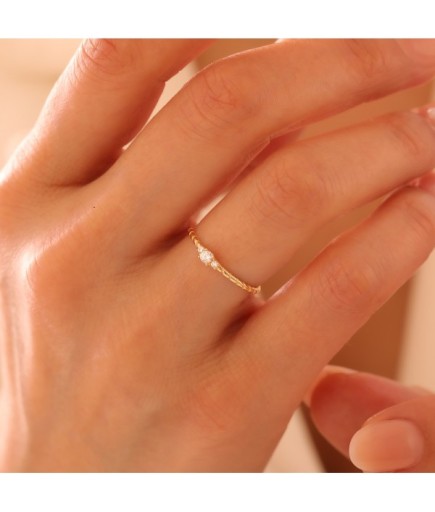 Tektaş Minimal 14 Ayar Altın Yüzük