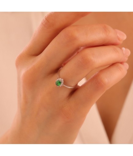 Damla Model 14 Ayar Altın Yüzük