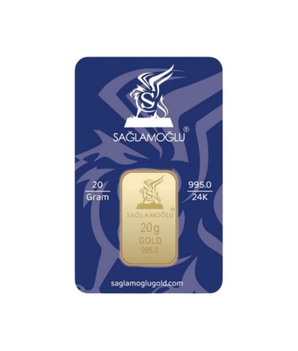 20 GRAM 24 AYAR SAĞLAMOĞLU ALTIN